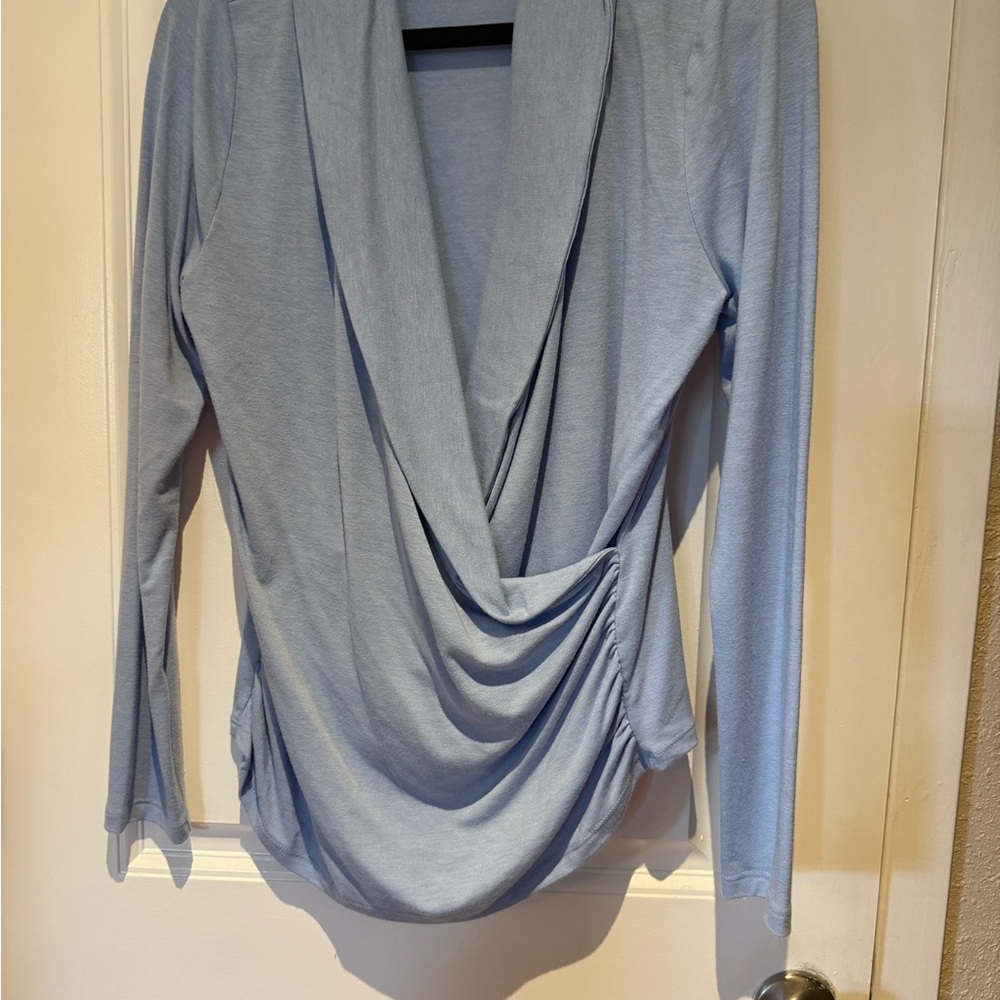 Ann Taylor Shawl VNeck Sweater